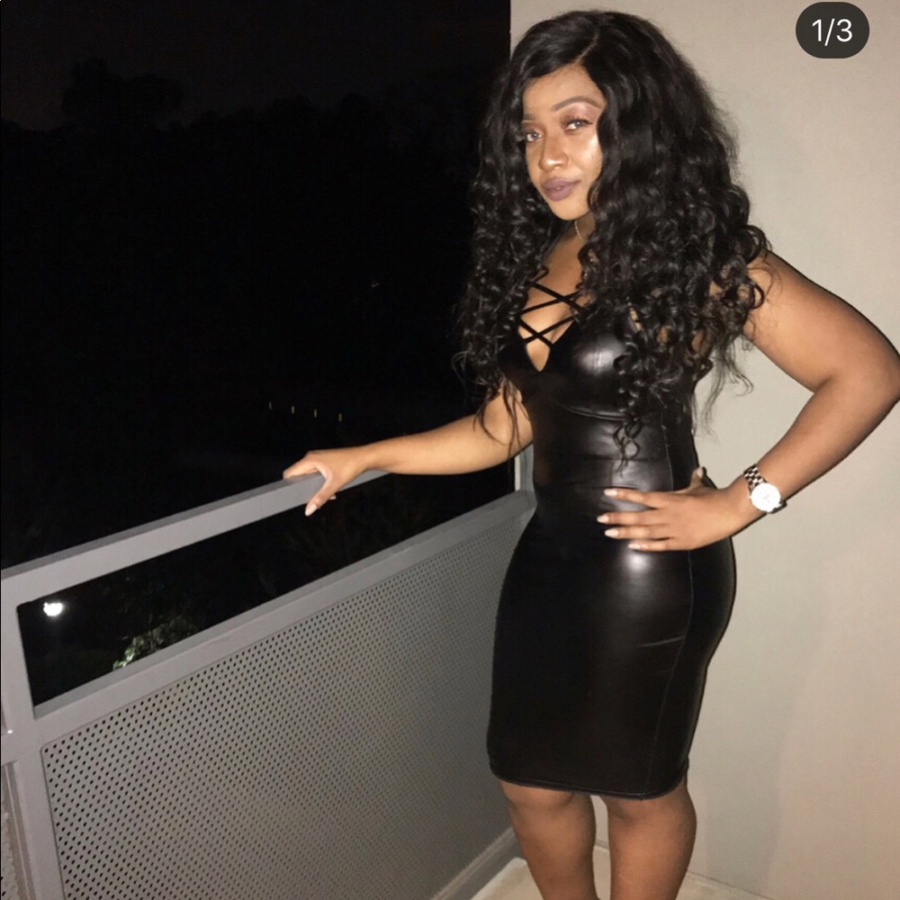 Black Leather dress